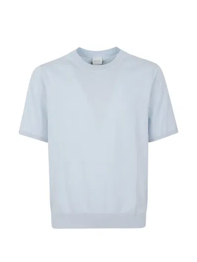 Paul Smith Short-sleeve Sweater In Blue