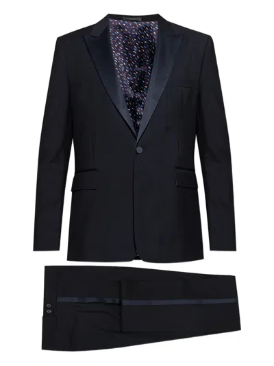 Paul Smith Side-seam Suit In Black