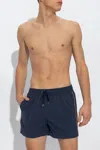 Paul Smith Signature Stripe Swim Shorts In Navy Blue