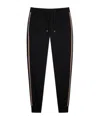Paul Smith Side-striped Sweatpants In Black
