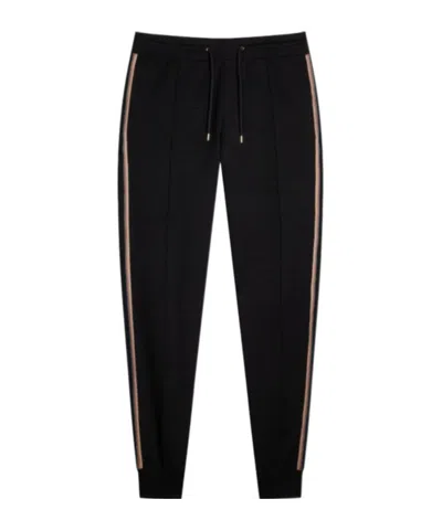 Paul Smith Side-striped Sweatpants In Black