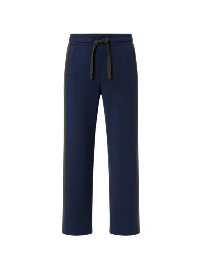 Paul Smith Side-stripe Track Pants In Blue