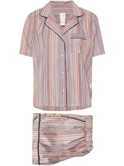 Paul Smith Women Pj Set Short Sig In Multi