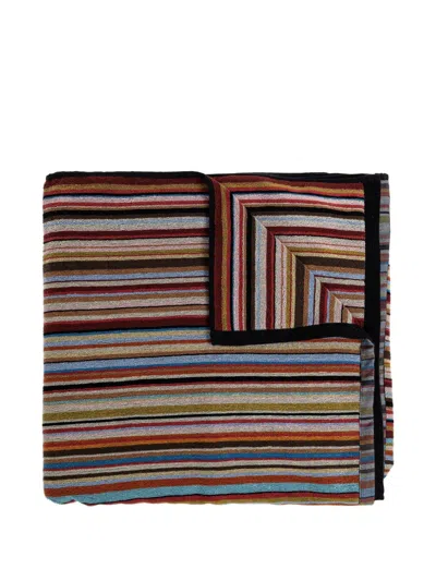 Paul Smith Signature Beach Towel In Multi