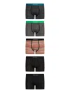 Paul Smith Signature Boxers (pack Of Five) In Black