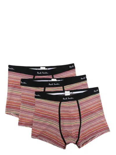 Paul Smith Signature Stripe 3pack Boxers In Multi