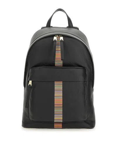 PAUL SMITH SIGNATURE STRIPE BACKPACK
