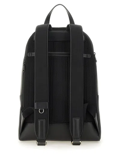 Paul Smith Signature Stripe Backpack In Black