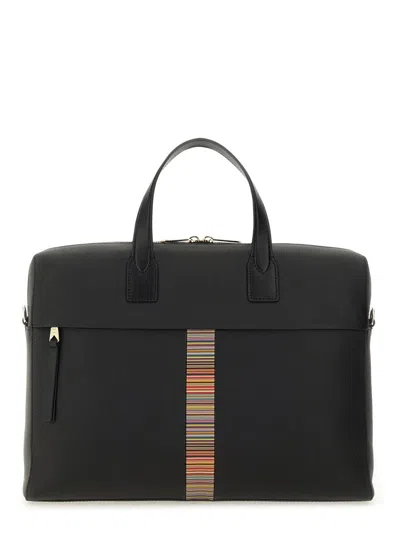 PAUL SMITH PAUL SMITH "SIGNATURE STRIPE" BAG