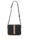 Paul Smith Men's Signature Stripe Bag In Black
