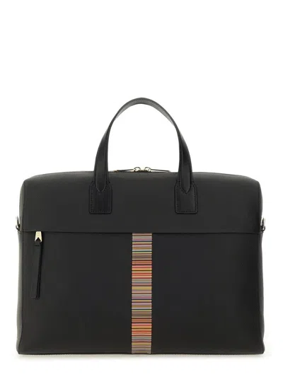 PAUL SMITH PAUL SMITH "SIGNATURE STRIPE" BAG