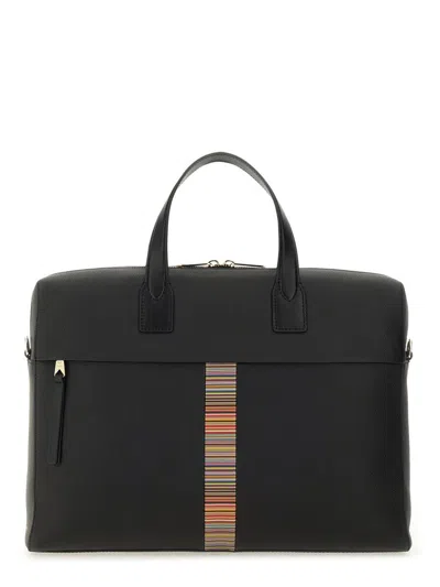 PAUL SMITH PAUL SMITH "SIGNATURE STRIPE" BAG