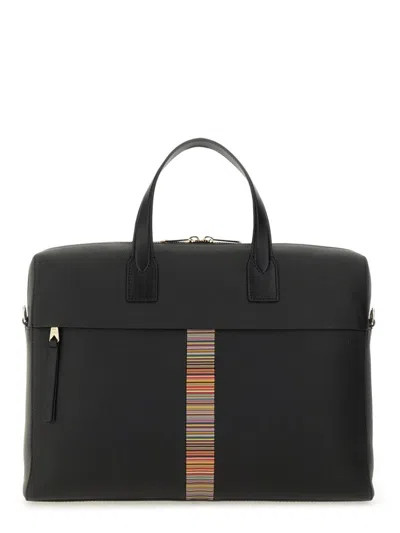 PAUL SMITH PAUL SMITH "SIGNATURE STRIPE" BAG