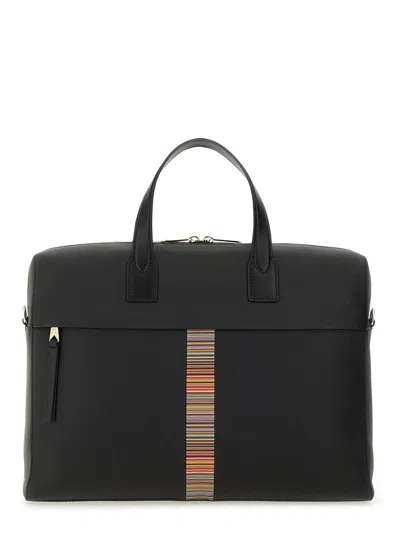 PAUL SMITH "SIGNATURE STRIPE" BAG