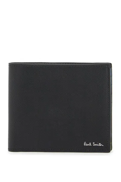 Paul Smith Signature Stripe Balloon Wallet In Multicolor