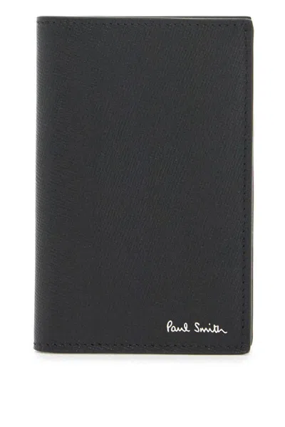 Paul Smith Signature Stripe Balloon Wallet In Multicolor