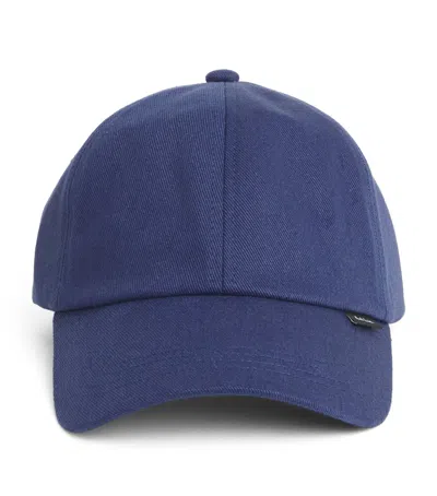 Paul Smith Signature Stripe Baseball Cap In Blue
