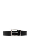Paul Smith Signature Stripe Belt In Black