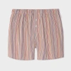 Paul Smith 'signature Stripe' Cotton Boxer Shorts Multicolour In Multicolour