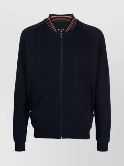 PAUL SMITH SIGNATURE STRIPE COTTON SWEATSHIRT