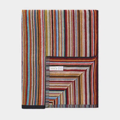 Paul Smith 'signature Stripe' Cotton Towel Multicolour
