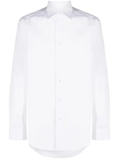 Paul Smith Cotton-poplin Shirt In White
