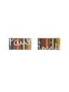 Paul Smith Silver 'signature Stripe' Cufflinks Multicolour In Multicolour