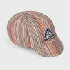 Paul Smith 'signature Stripe' Cycling Cap Multicolour In Multicolour
