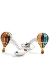 Paul Smith Signature Stripe Hot Air Balloon Cufflinks In Multicoloured