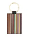 Paul Smith Signature Stripe Key Holder In Multicolour
