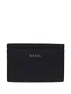 Paul Smith Signature Stripe Leather Card Case