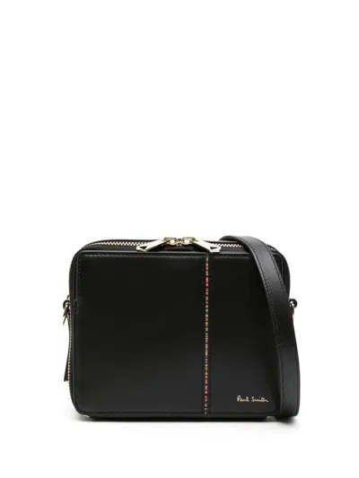 Paul Smith Designer Handbags Shoulder Bag In Black