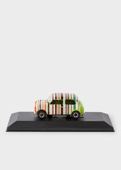 Paul Smith 'signature Stripe' Mini Model Car Multicolour