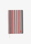 Paul Smith Signature Stripe Notebook In Multi