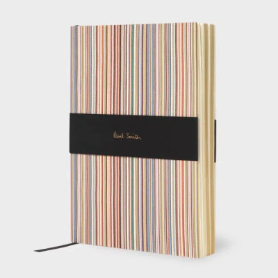 Paul Smith 'signature Stripe' Notebook Multicolour