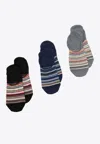 Paul Smith Men Ankle Socks Organic Cotton Blend In Multicolor