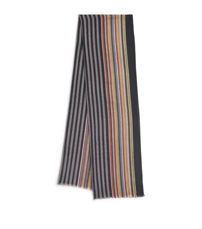 PAUL SMITH SIGNATURE STRIPE SCARF