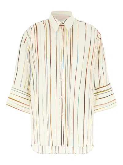 PAUL SMITH SIGNATURE STRIPE SHORT-SLEEVE SHIRT