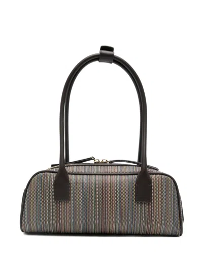 Paul Smith Signature Stripe Shoulder Bag In Multi