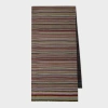 Paul Smith Men Signature Stripe Wool And Silk Scarf In Multi