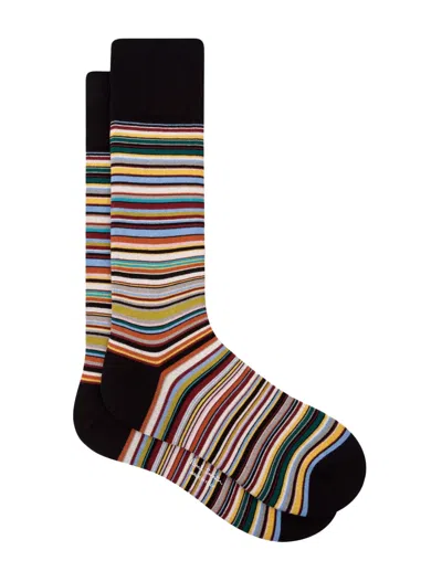 Paul Smith Signature Stripe Socks In Multicolour