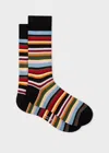 Paul Smith Candy Stripe Sock In Multicolour