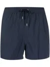 Paul Smith Signature Stripe Swim Shorts In Blue