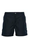 Paul Smith Rainbow-stripe Swim Shorts In Blue