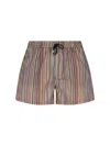 Paul Smith Signature Stripe Swim Shorts In Multi