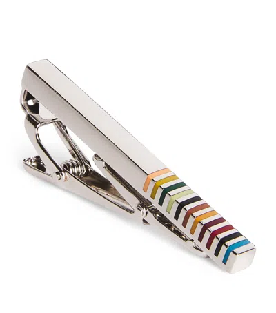 Paul Smith Signature Stripe Tie Clip