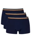 Paul Smith Pack Of Three Boxers In Blue