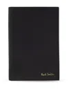 Paul Smith Signature Stripe Wallet In Black