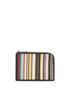Paul Smith Portemonnaie Mit Signature-streifen In Multicolour