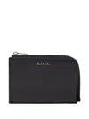 Paul Smith Signature Stripe Zip-around Leather Wallet